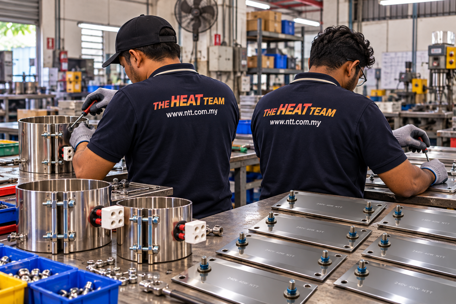 NTT heater manufacturing
